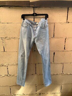 Officine Generale “Kurt” Jeans, Light Blue Denim, Slim Fit, Men’s Size 30